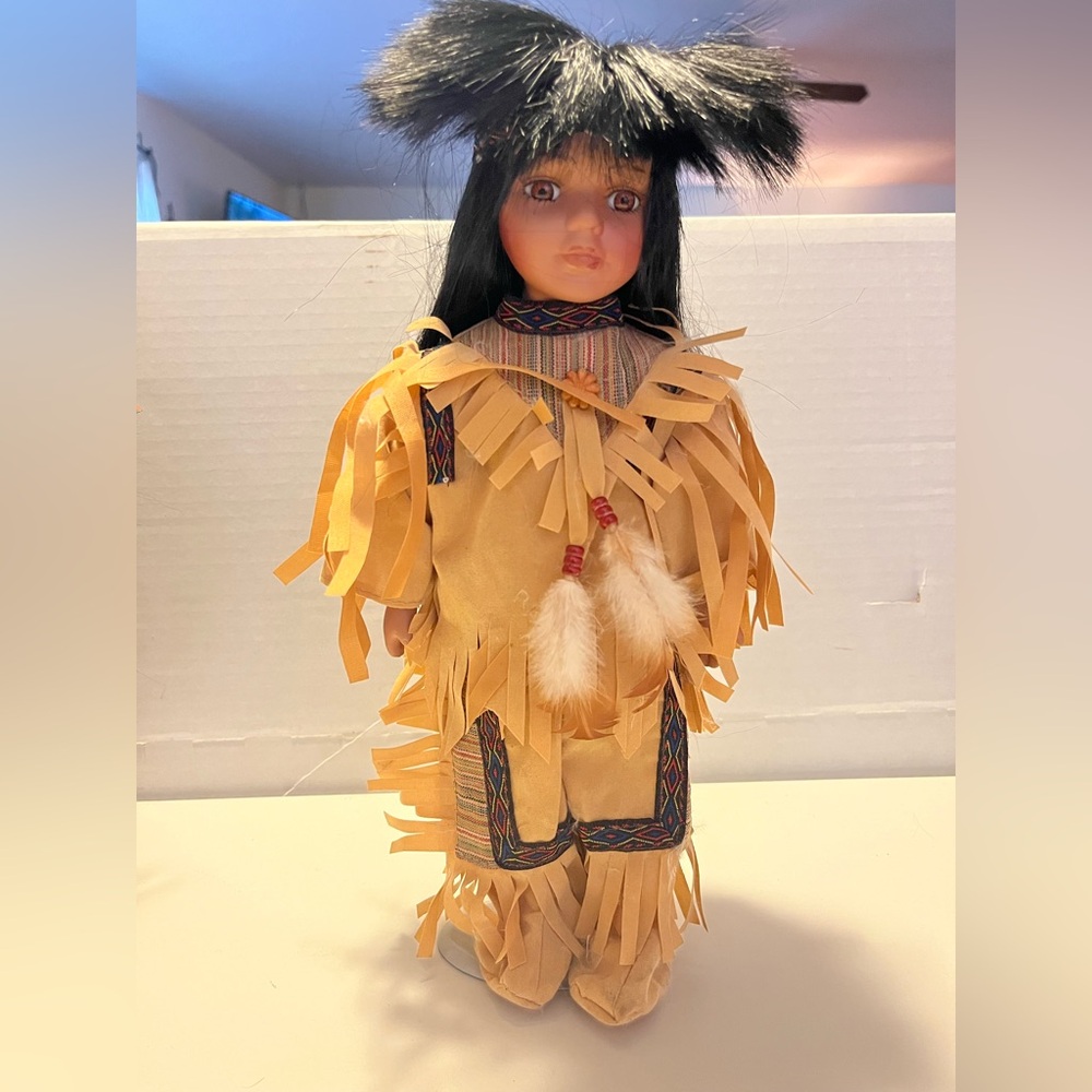 Fringed Dress Doll